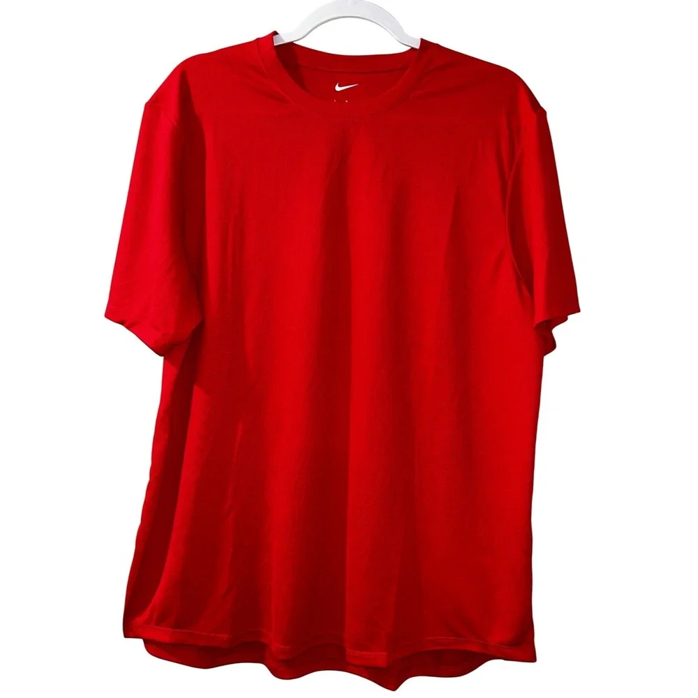Nike Men's‎ Dri-Fit T-Shirt Short Sleeve Red XL